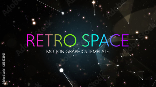 80s Video Game Space Title