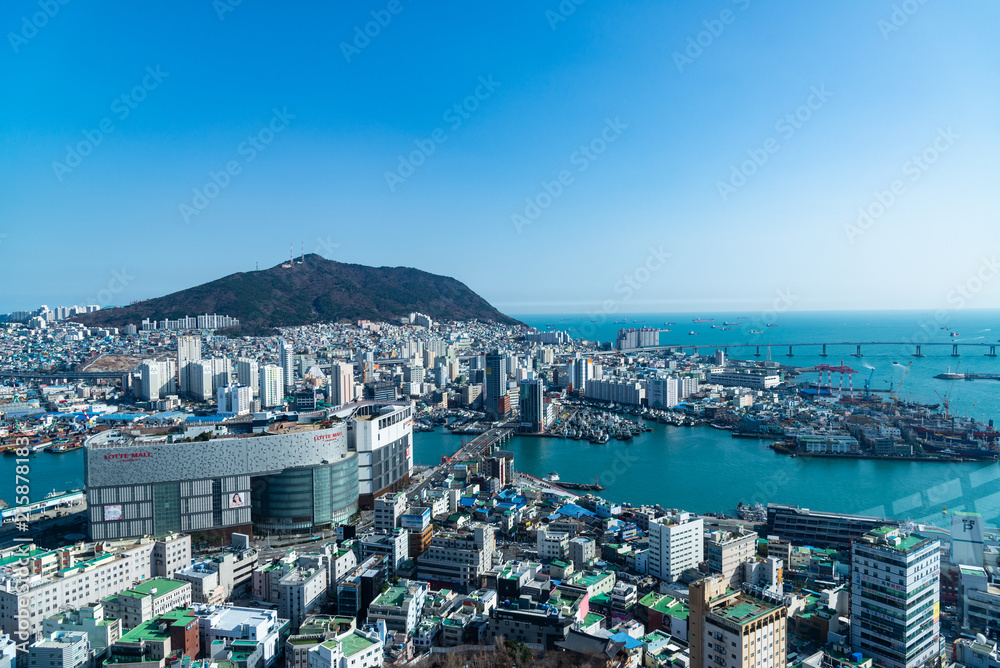 view from busan tower