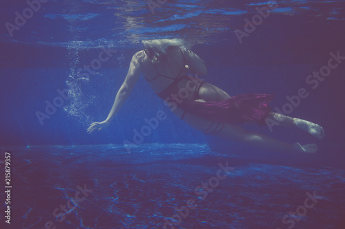 Summer Pool Girl 