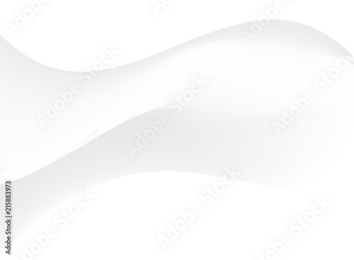Soft white and gray color tone wavy minimal background.