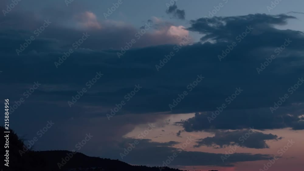 Sunset at Montezuma Overlook in Mesa Verde Sunset at Montezuma Overlook in Mesa Verde