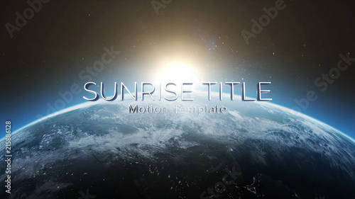 Sunrise Title