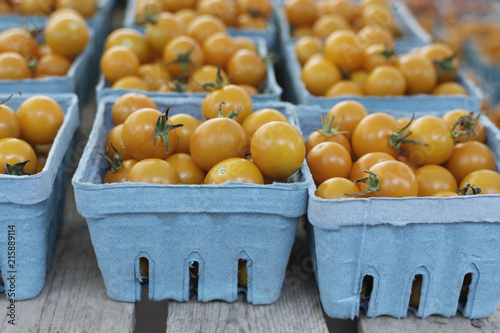 Sungold cherry tomatoes photo