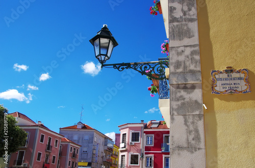 facades of Setubal, Portugal photo
