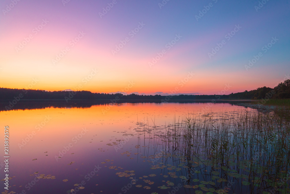 braslav lakes, Vitebsk region, Belarus