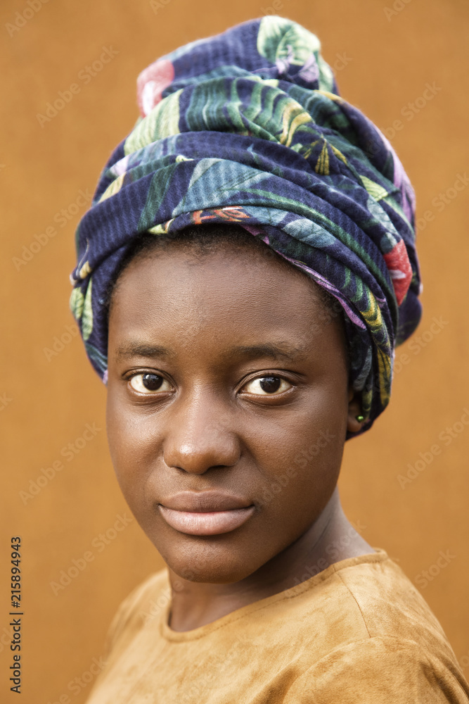 Portrait of ethnic girl Portrait of ethnic girl