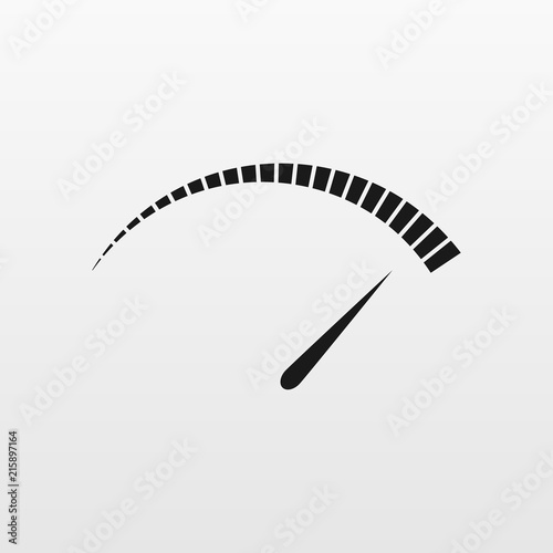 Speed fast icon. Download time vector. Modern simp