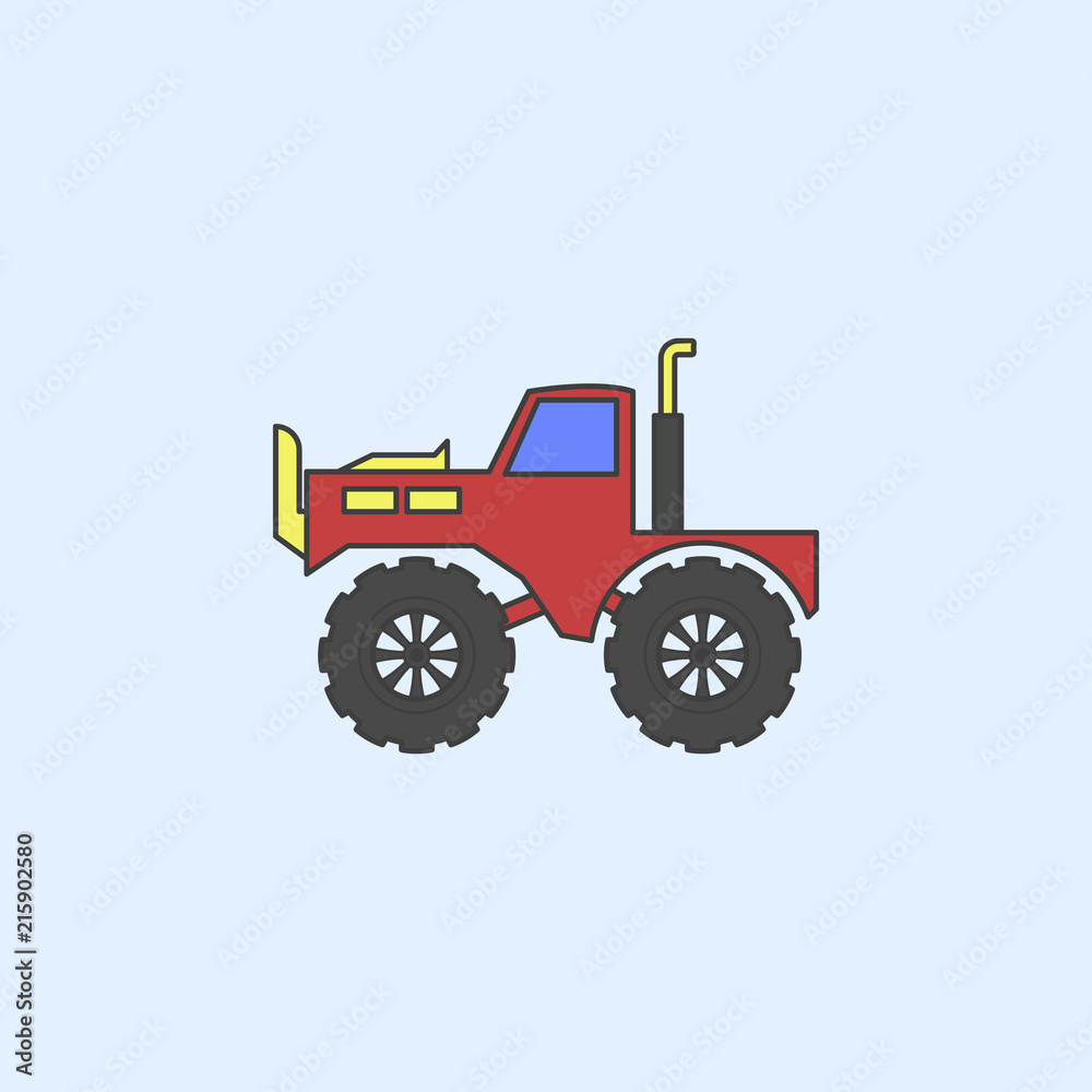 truck bigfoot car field outline icon. Element of monster trucks show icon for mobile concept and web apps. Field outline truck bigfoot car icon can be used for web and mobile truck bigfoot car field outline icon. Element of monster trucks show icon for mobile concept and web apps. Field outline truck bigfoot car icon can be used for web and mobile
