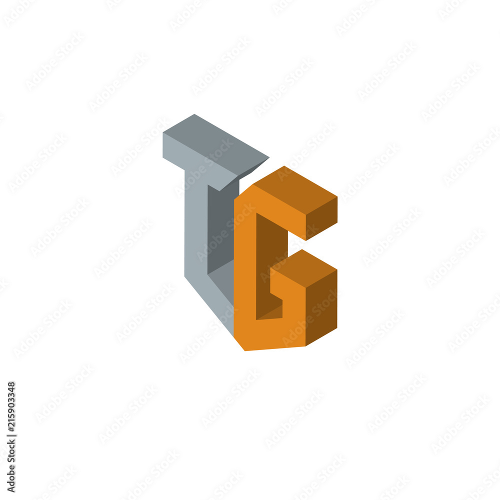 TG isometric right top view 3D icon TG isometric right top view 3D icon