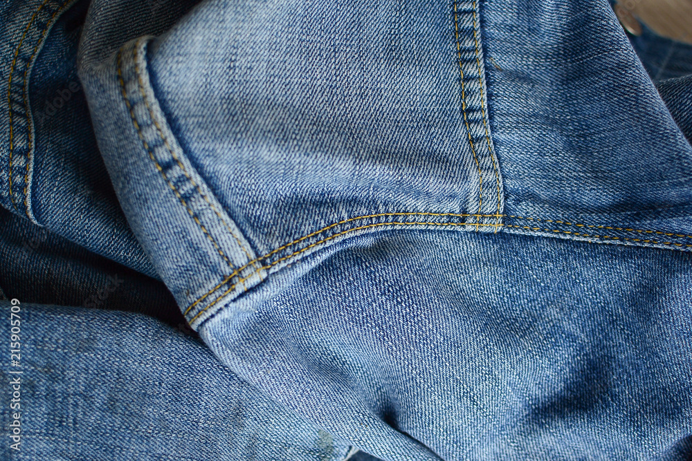 Fine Detail Of Denim Fine Detail Of Denim