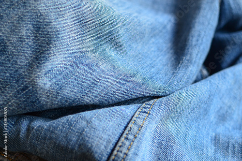 Fine Detail Of Denim