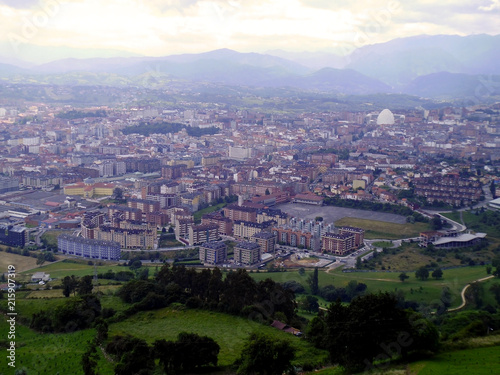 ciudad de Oviedo en Asturias. Espa  a. Europa