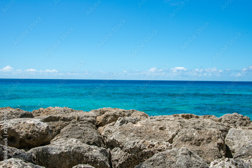 Beautiful Seascape in the caribbean