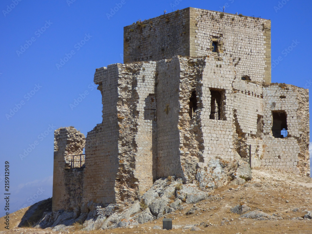 Castillo de Teba en Malaga, Andalucia, España