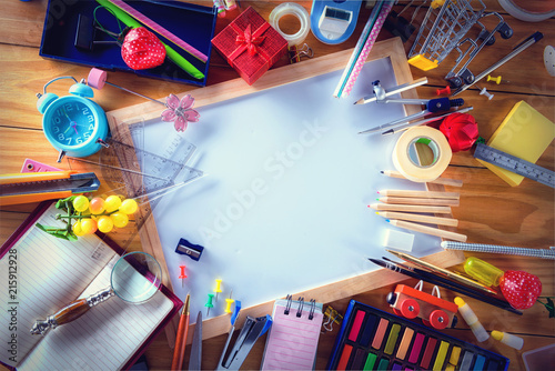 Education, Back to School concept with copy space