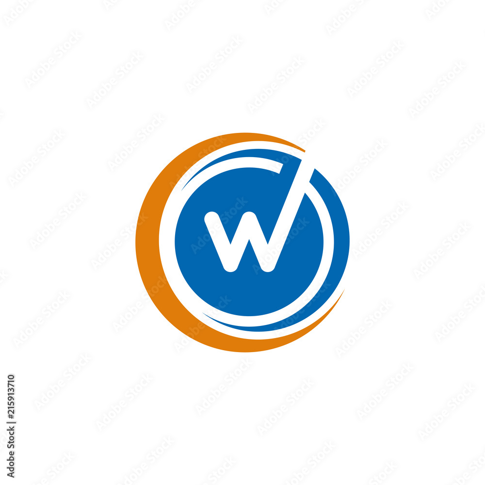 Letter W logo template vector illustration Letter W logo template vector illustration