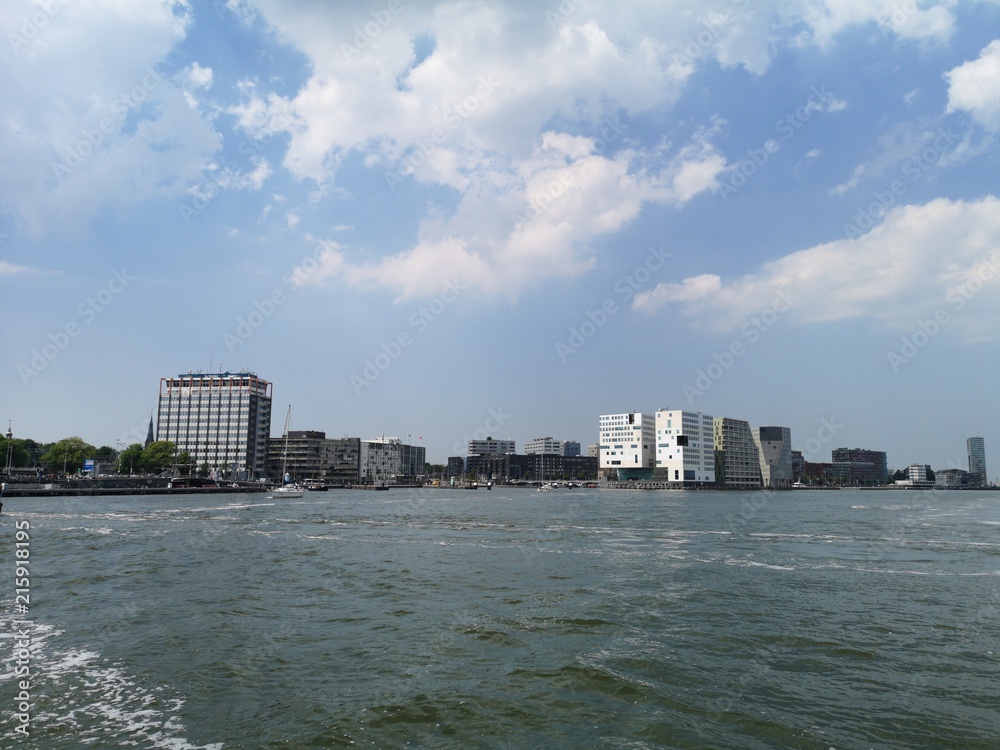 Fototapeta premium Amsterdam - Panorama und Sehenswürdigkeiten