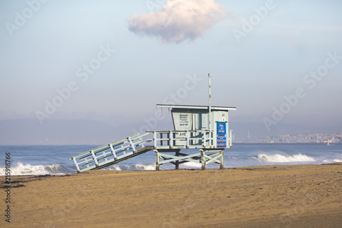 Lifeguard Tower Torrance Beach, CA © Austin