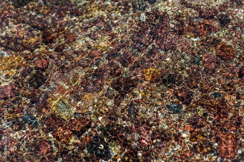 Texture transparent clear waters of the sea lake Texture transparent clear waters of the sea lake