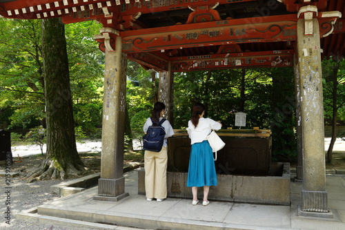 Wallpaper Mural 神社　手水舍　神社　お参り Torontodigital.ca