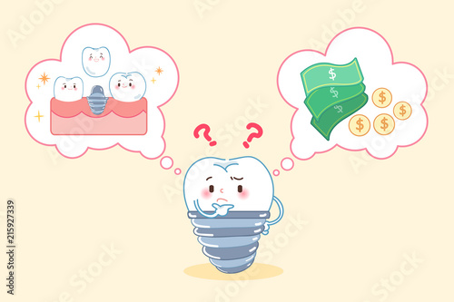 tooth with implant concept