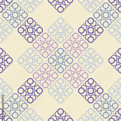 Polka dot seamless pattern. Geometric background. Illustration with balloons. Тextile rapport.