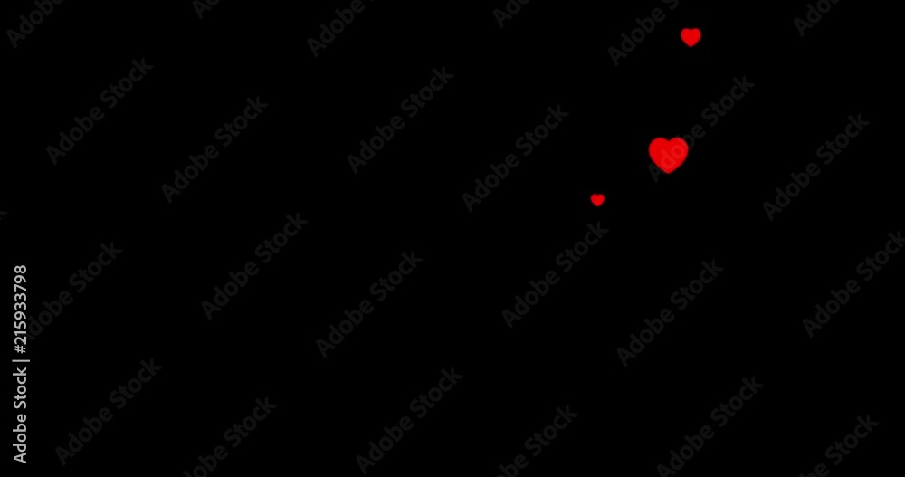 red colorful hearts flying animation on black background, holiday happy new year and valentine day love, relationship concept red colorful hearts flying animation on black background, holiday happy new year and valentine day love, relationship concept