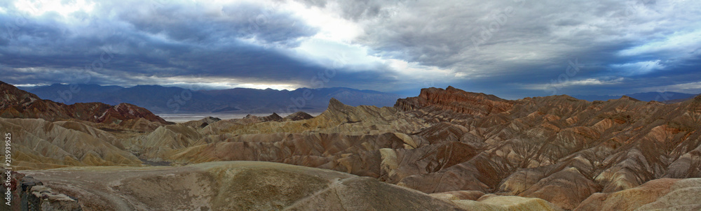 Wüstenpanorama im Death Valley