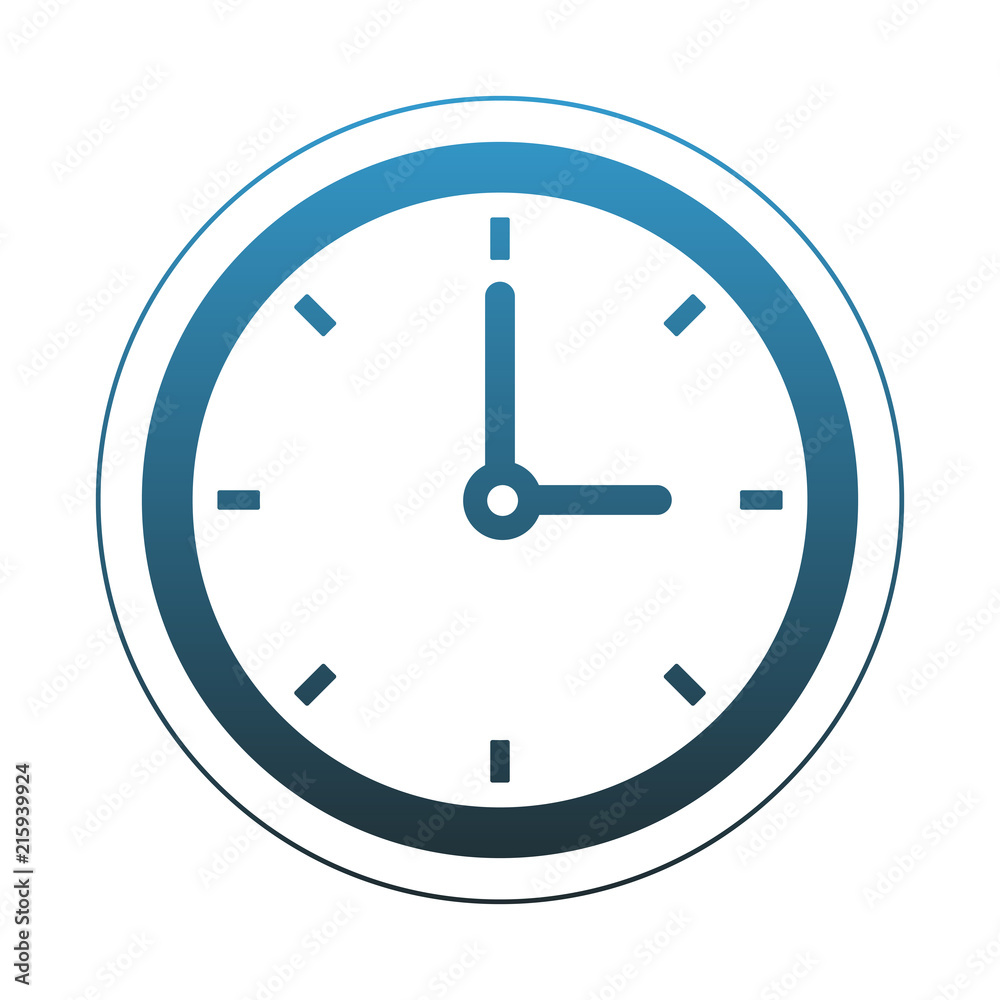 Wall clock symbol vector illustration graphic design Wall clock symbol vector illustration graphic design