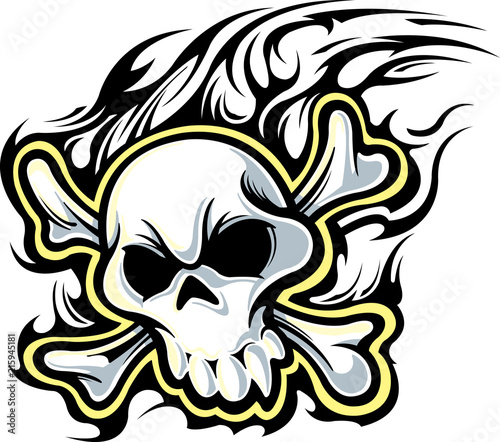 Skull tattoo
