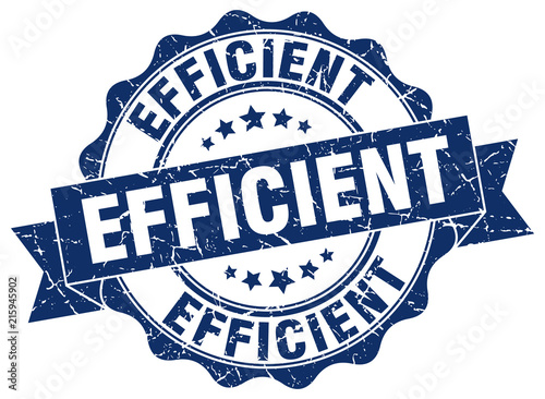 efficient stamp. sign. seal
