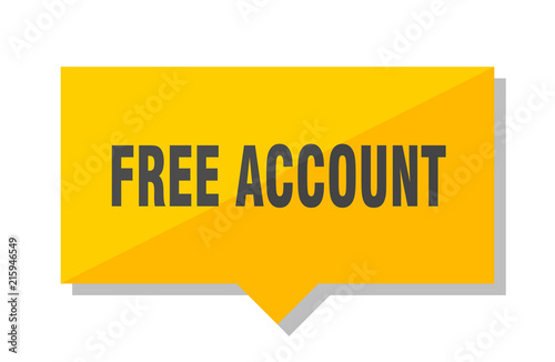 free account price tag