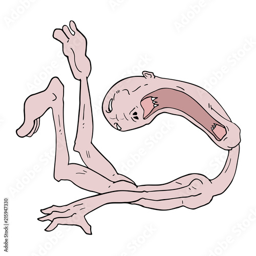 mutant monster illustration