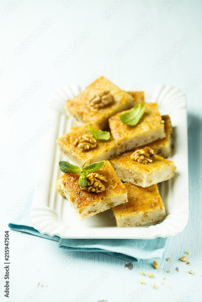 Orange and walnut cake Orange and walnut cake