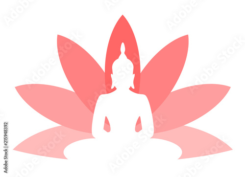 lotus flower budha symbol