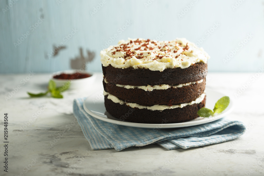 Homemade Red Velvet Cake