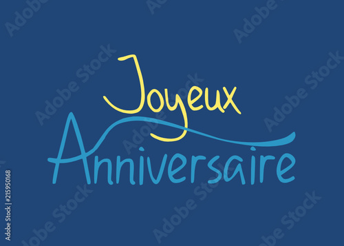 Joyeux anniversaire