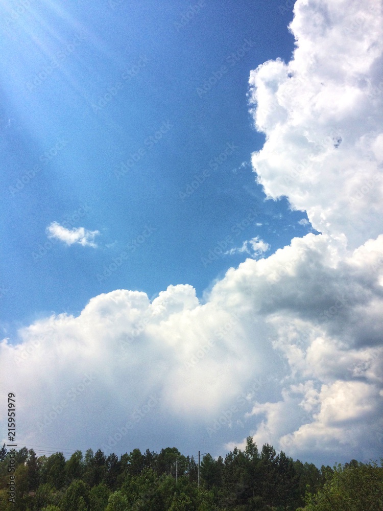 Obraz premium Dramatic sky