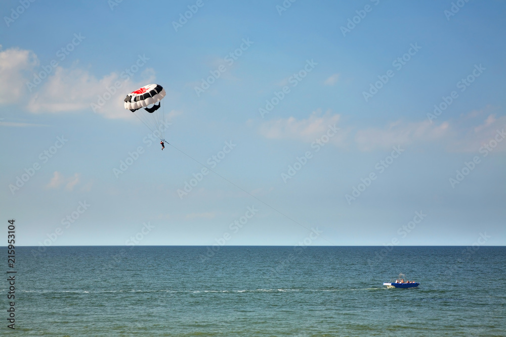 Baltic sea in Mielno. Poland