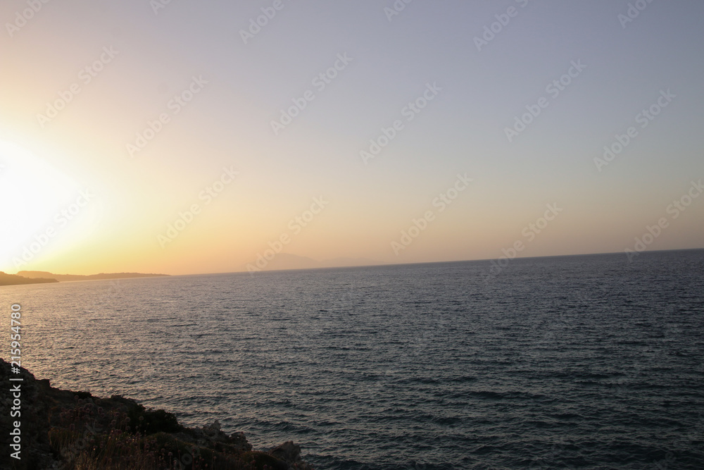 Sonnenuntergang am Meer