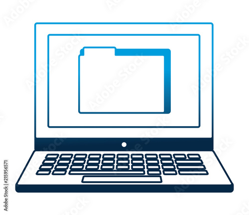 laptop folder file organizer data digital