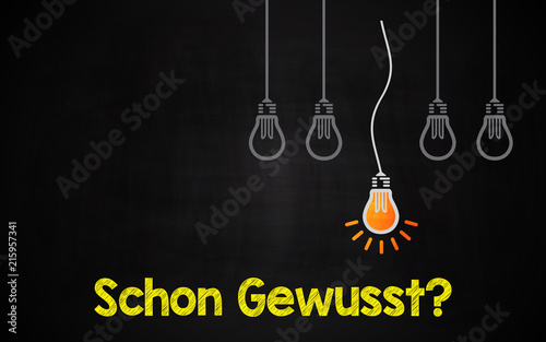 Schon gewusst? - Glühbirne