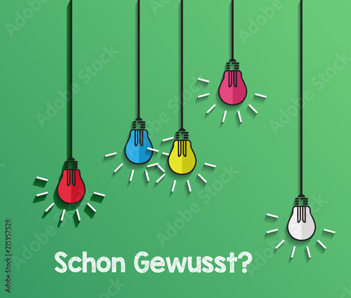Schon gewusst? - Glühbirne
