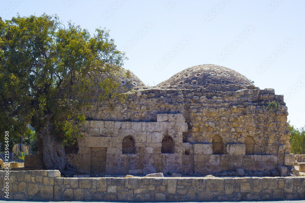 Old Turkish Baths of Loutra in Paphos, Cyprus