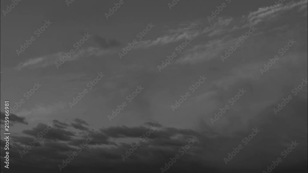 
Moving clouds on sky. Nature background. Timelapse.