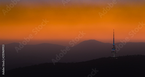 Canberra sunset