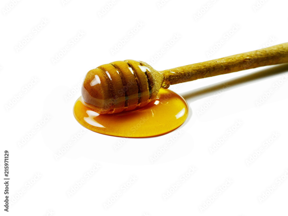 honey isolated on white background. honey isolated on white background.