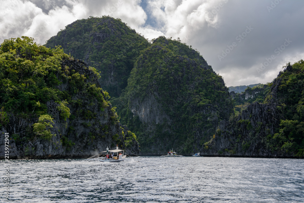 Tropical Island Coron, Palawan Province, Philippines. Asia