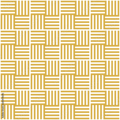 Seamless geometric pattern. Abstract background with geometric shapes. Pattern for fabric, gift wrapping, paper design, wallpaper, textile, tile, carpet. Vector illustration with squares and lines.