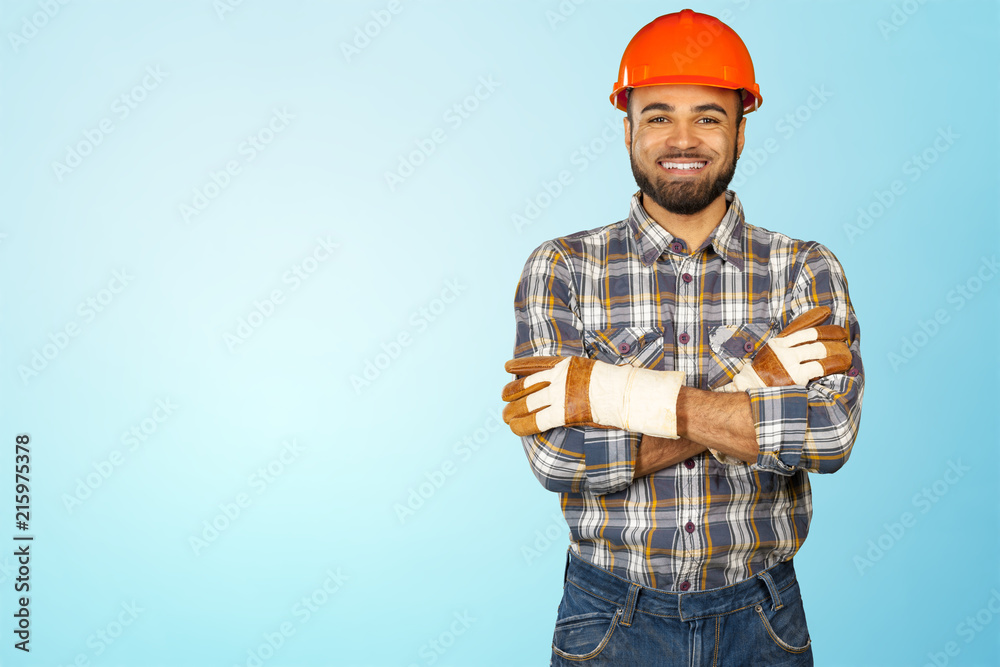 male construction worker
